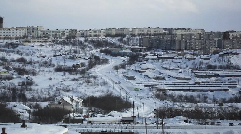 Город Заполярный. Мурманская область