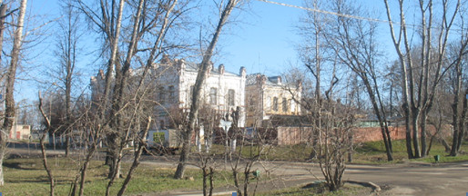 Шуя. Здание ДОСААФ на Комсомольской площади
