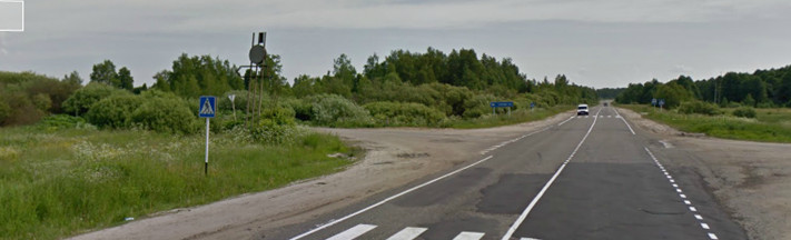 Шоссе Р-152. Поворот на Паново