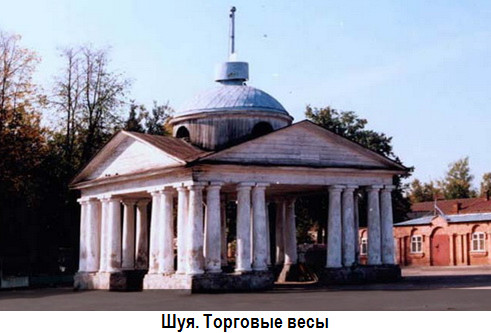 Шуя. Торговые веся (важня)